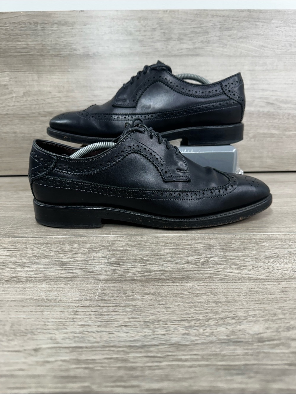 Allen Edmonds Independence Collection “Williams” Longwing Brogues Black 8 D